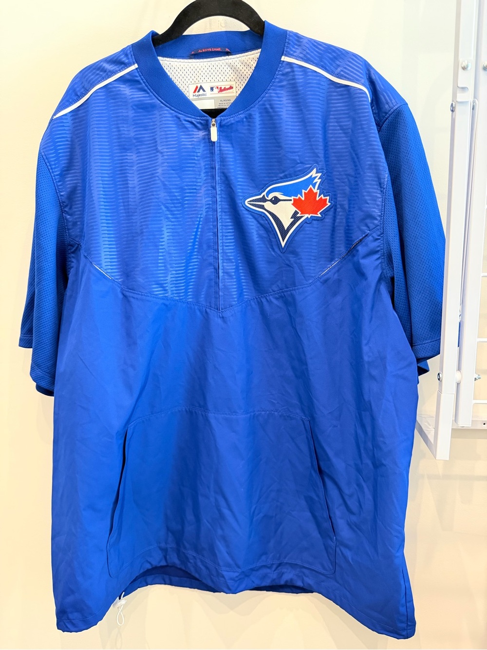 Majestic Royal Blue Toronto Blue Jays Pullover - Size XL